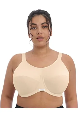 Elomi Damen Energise Sports Bra: High Impact Support. Non-Compression Design, Racerback Option. Uk k, Us Sizes D-o BH, , 40HH