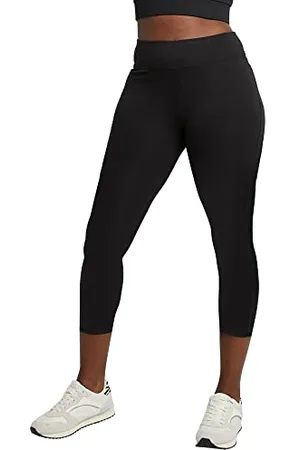 Hanes Damen Stretch Jersey Capri Leggings, , Klein