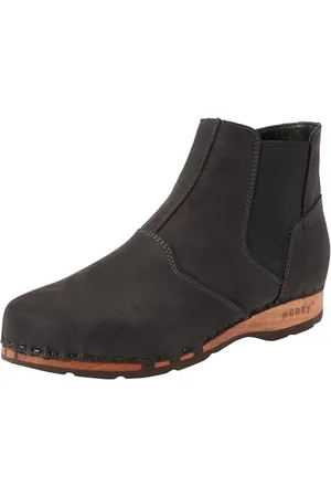 Woody Herren Louis Stiefelette, Nero, 48 EU