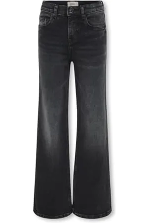 ONLY Mädchen Kogjuicy Life Wide Leg DNM Dcc369 Noos Hose, , 140 EU