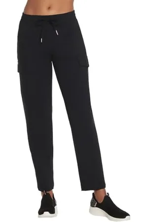 Skechers Damen Cargohose zum Reinschlüpfen Lässige Hose, , XS