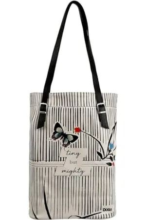 Dogo Vegane Damen Schultertaschen Umhängetaschen Tall Bag - Tiny But Mighty