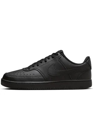 Nike Herren Court Vision Low Next Nature Sneaker, Black/Black-Black, 37.5 EU