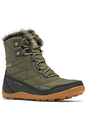 Columbia Damen Minx Shorty Iii Schneestiefel, Nori, Khaki II, 36 EU