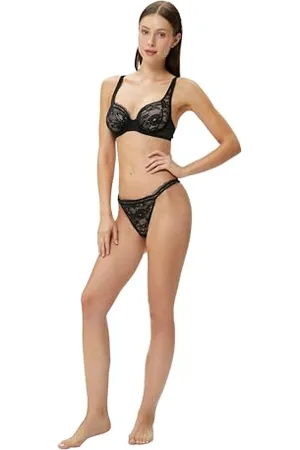 Koton Women Lacy String Panties