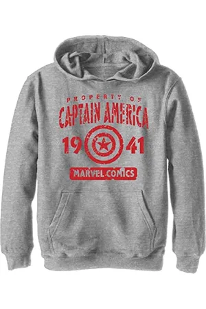 Marvel Unisex Kinder Captains Property Hoodie, , S