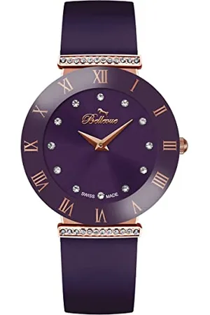 BelleVue Damen Analog-Digital Automatic Uhr mit Armband S0367617