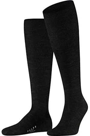 Falke Herren Kniestrümpfe Airport M Kh Wolle Baumwolle lang einfarbig 1 Paar, , 39-40