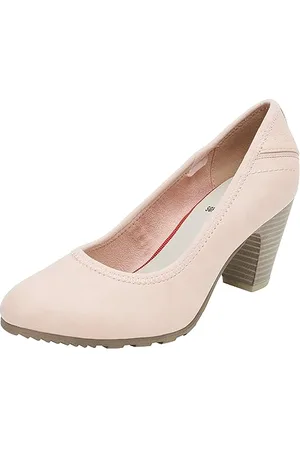 QS by s.Oliver Damen Pumps mit Blockabsatz Elegant, Rosa , 36 EU