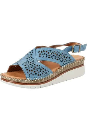 Manitu Damen 910214-55 Sandale, 39 EU