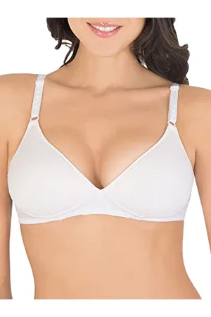 Fruit Of The Loom Damen Lightly Lined Wire-Free Bra Geformter BH, Undurchsichtige, , 75B (2er Pack)