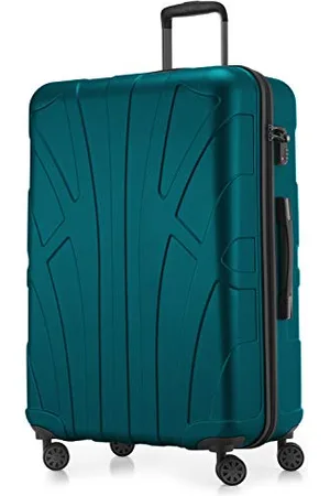 SUITLINE Großer Hartschalen-Koffer Koffer Trolley Rollkoffer XL Reisekoffer, TSA, 76 cm, ca. 96-110 Liter, 100% ABS Matt