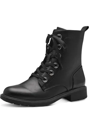 Jana Damen Stiefeletten zum Schnüren mit Reißverschluss Vegan, , 40 EU