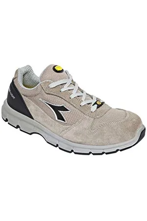 Utility Diadora Unisex Run Text Low S1P SRC ESD, BEIGE Juta/BEIGE Juta, 44 EU