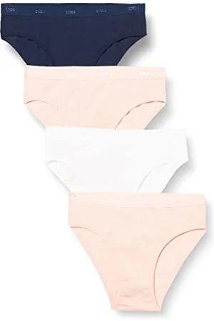 Dim Slip Les Pockets Baumwolle Eco Damen x4, , 12 Years