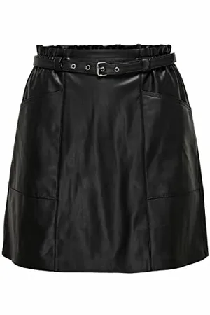 ONLY ONLHEIDI Faux Leather Skirt OTW NC