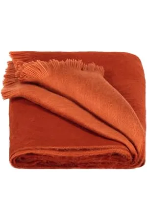 Alpaca Loca ScarfDoubleTerracottaBrickRed Scarf, , One Size