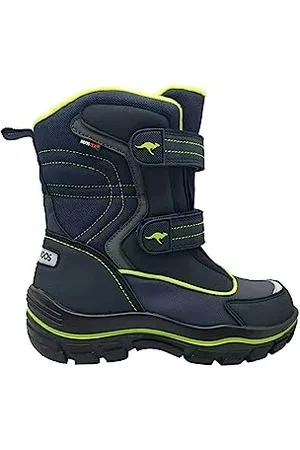 KangaROOS Herren K-Leno V RTX Herbst-& Winterstiefel, dk Navy/Lime, 37 EU