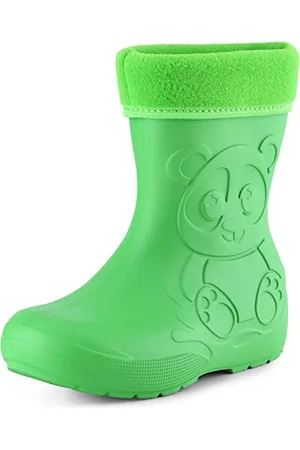 Ladeheid Eva Kinder Jungen Mädchen Gummistiefel Regenschuhe gefüttert LA-CA-11 ( , 28/29 EU)