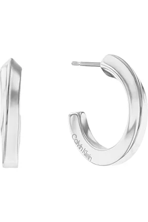 Calvin Klein Creolen für Damen Kollektion TWISTED RING aus Edelstahl - 35000310
