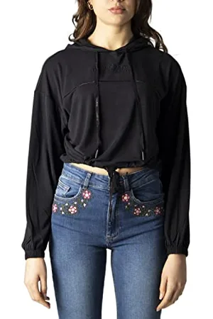 Desigual Womens Sweat_Dance Sweatshirt, Black, XL