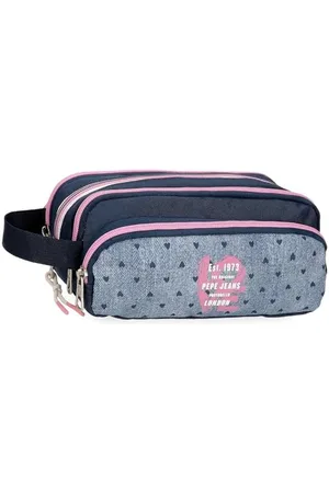 Pepe Jeans Noni Denim Schulrucksack, Mehrfarbig, 31 x 42 x 17,5 cm, Polyester, 22,79 l, , Schulrucksack