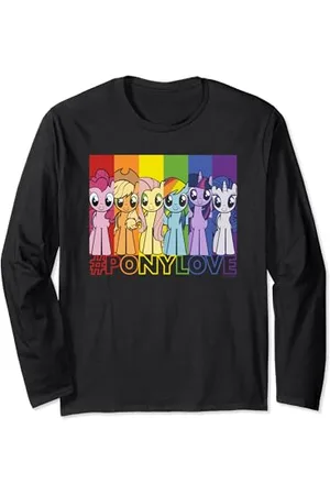 My Little Pony Freundschaft ist Magie Pony Liebe Regenbogen Langarmshirt