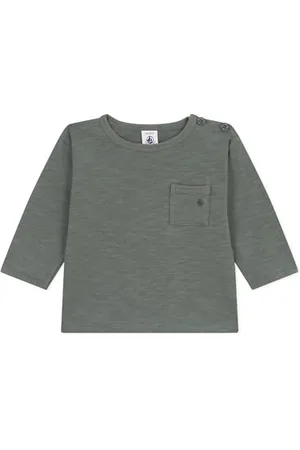 Petit Bateau Baby Jungen Langarm-T-Shirt, , 6 Monate