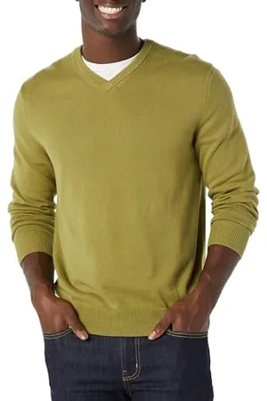 Amazon Herren Pullover mit V-Ausschnitt (in Übergröße erhältlich), , S