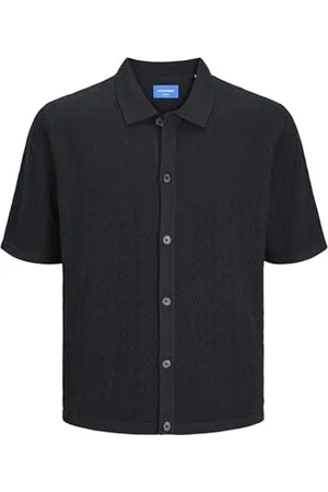 JACK & JONES Male Poloshirt Strukturiert Poloshirt