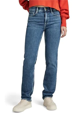 G-Star RAW Damen Strace Straight Jeans, , 25W / 32L
