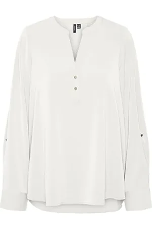 VERO MODA VMANI LS TOP WVN GA NOOS