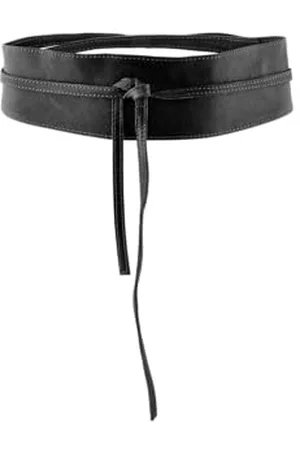 Pieces® Damen Vibs Leather Tie Waist Belt Noos Gürtel, ,75