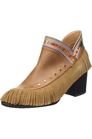 Desigual Damen 19WSAP07611136 Sneaker, Brown, 36 EU