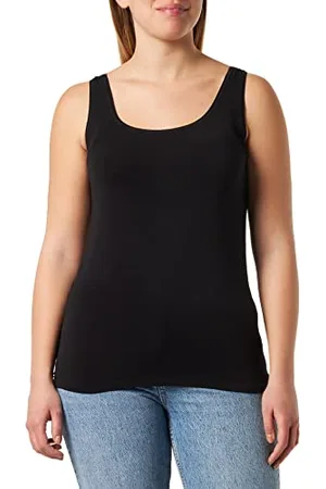 Tamaris Damen Top ANNAMOE Black M