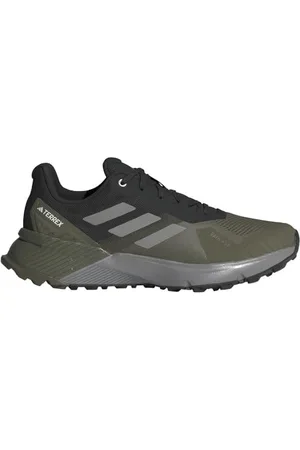 adidas Herren Terrex Soulstride RAIN.RDY Trail Running Shoes Trailrunning-Schuhe, Olive strata/solid Grey/core Black, 40 2/3 EU