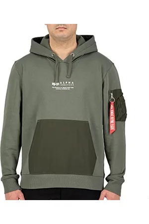 Alpha Industries Nylon Pocket Hoody Kapuzensweat für Herren