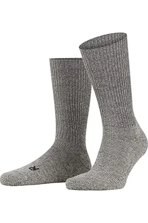 Falke Unisex Socken Walkie Ergo U So Wolle Funktionsmaterial einfarbig 1 Paar, , 46-48