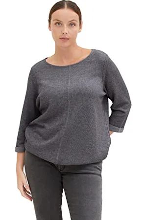 TOM TAILOR Damen Plusize Sweater 1034684, , 46