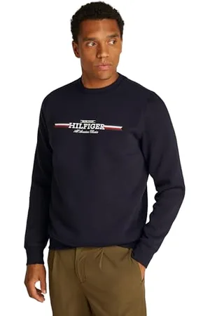 Tommy Hilfiger Hilfiger Stripe Sweatshirt Pullover-Kapuzenpulli Herren, , XXL