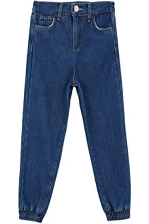 DeFacto Mädchen Y0067a6 Pants, Blau, 13-14 Jahre EU