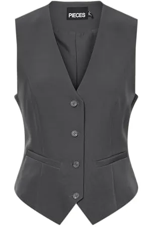 Pieces® Damen Pcbozzy Vest Noos Exp Bc Anzugweste, ,XL