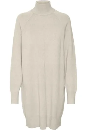 VERO MODA VMGOLD LINK LS Short Highneck Dress Boo