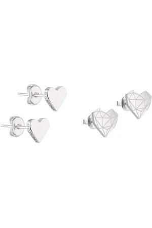 liebeskind Ohrringe LJ-0500-E-08 Damen Ohrstecker Herz Edelstahl , One Size & Damen-Ohrstecker Edelstahl LJ-0307-E-11