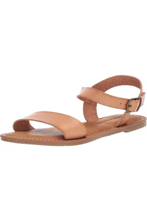 Amazon Damen Sandale mit Zwei Riemen und Schnalle, , 37.5 EU