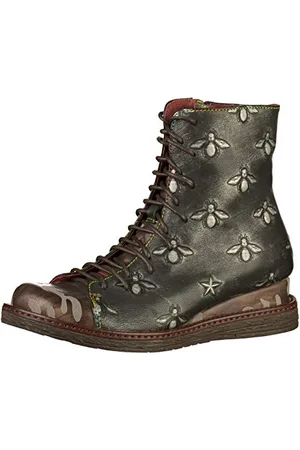 LAURA VITA Damen ERNAULT 02 Combat Boots, Schwarz (Acier), 35 EU
