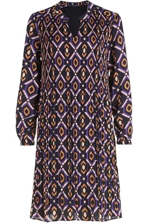 Betty Barclay Damen Plisseekleid Langarm ,36