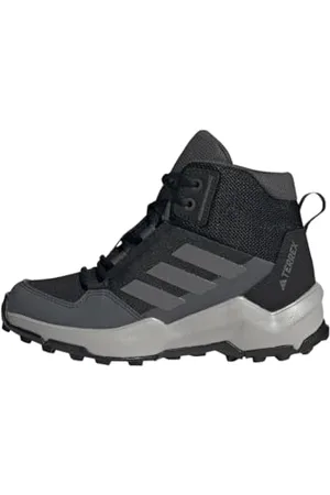 adidas Terrex AX4R MID Hiking Shoes Wanderschuhe, Core Black/Grey Four/Grey Six, 36 EU