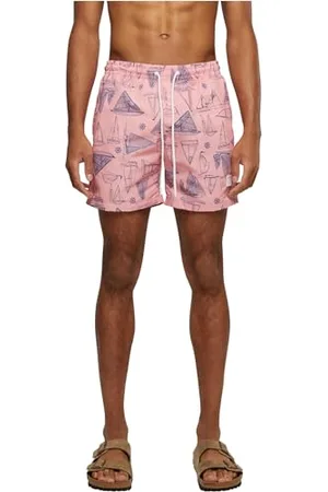 Urban classics Herren Pattern Swim Shorts Badehose, , XL