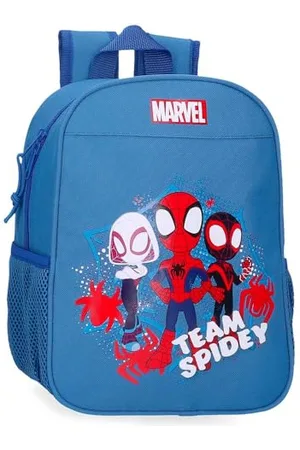 Marvel Joumma Team Spidey Vorschulrucksack, , 21 x 28 x 10 cm, Polyester, 6,44 l, , Talla única, Kindergarten-Rucksack